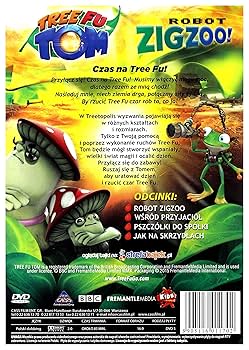 Trre Fu Tom - Robot Zigzoo! [DVD] (No English version